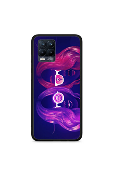 Other Realme 8 Dual style Black Glossy Θήκη