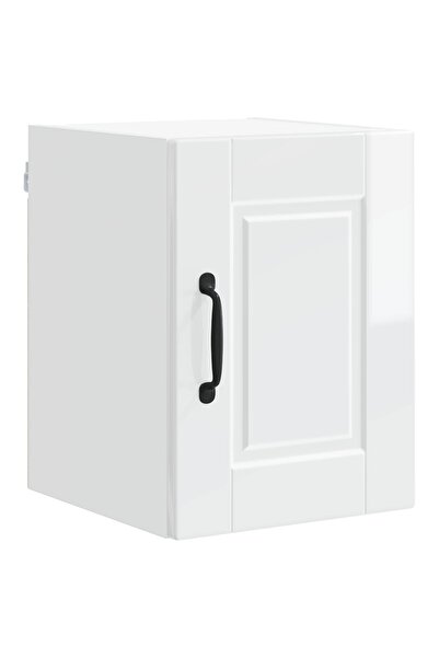 vidaxl Dulap de bucătărie Alb lucios 30 x 31 x 40 cm Lemn compozit
