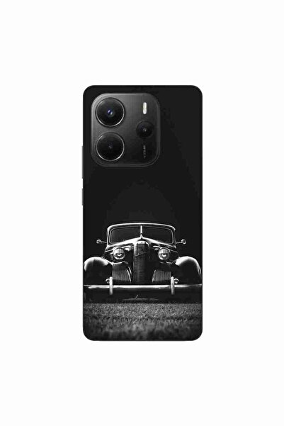 OEM Θήκη συμβατή με Xiaomi Redmi Note 14 4G Σιλικόνης TPU Σχέδιο Παλιό Αυτοκί...