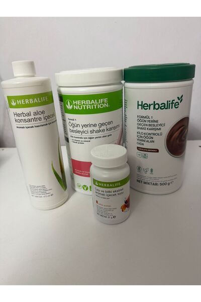 Herbalife AHUDUDU SHAKE CIKOLATALI SHAKE ALOE SEFTALİLİ ÇAY