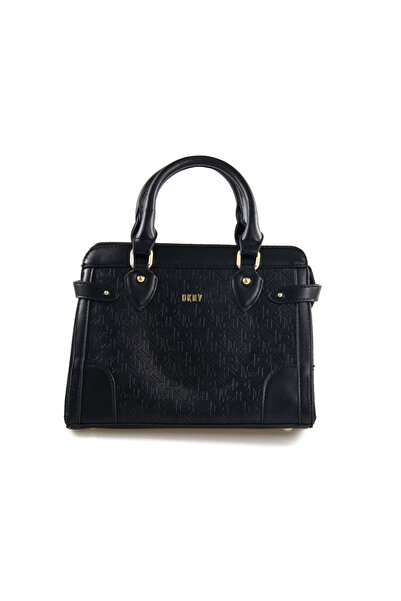 Dkny حقيبة DK ريترو توت - حقيبة كتف وكروس كلاسيكية بلون واحد للنساء