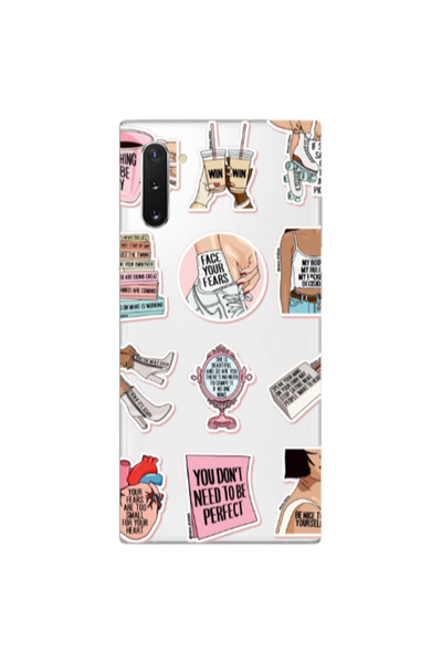Other Samsung Note 10 Plus Everything will be okay Transparent Silicone TPU Θήκη