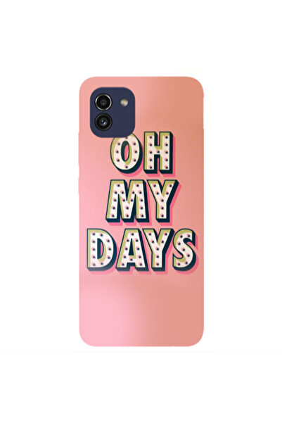 Other Samsung A03 Oh my days Transparent Silicone TPU Θήκη