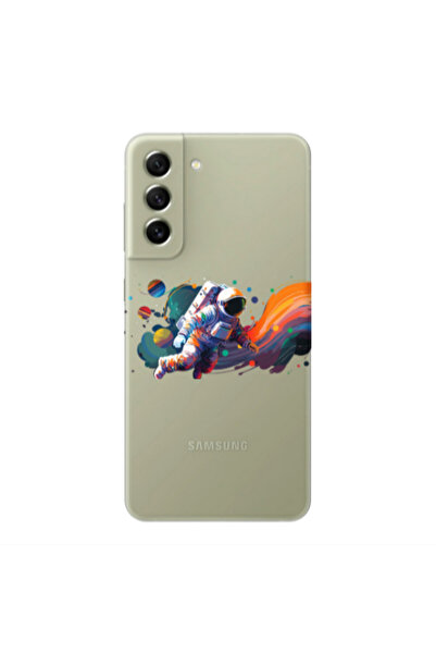 Other Samsung S22 Plus Rainbow Space Transparent Silicone TPU Θήκη