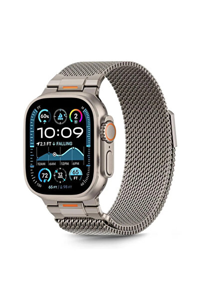 Tech-Protect Λουράκι Milano Vanguard Titanium Apple Watch 44/45/46/49mm