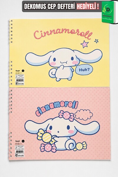 Cınnamoroll X Dekomus Licensed 17X25 cm 15 Sheets Picture Notebook