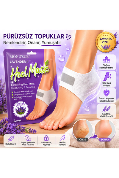 Celune Ayak topuklarındaki çatlaklara nasırlara son ayak maskesi