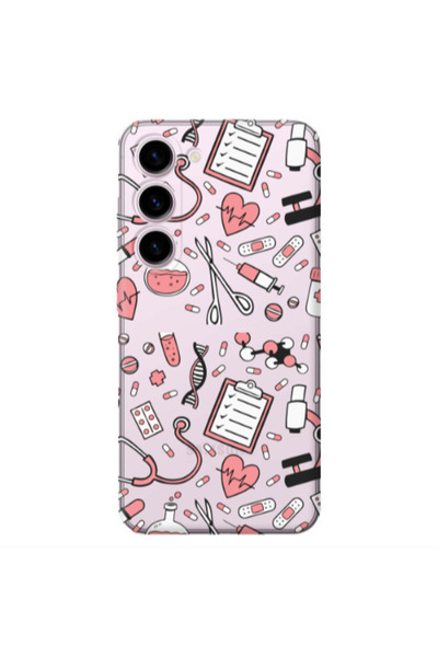 Other Samsung S23 Plus Laboratory Transparent Silicone TPU Θήκη