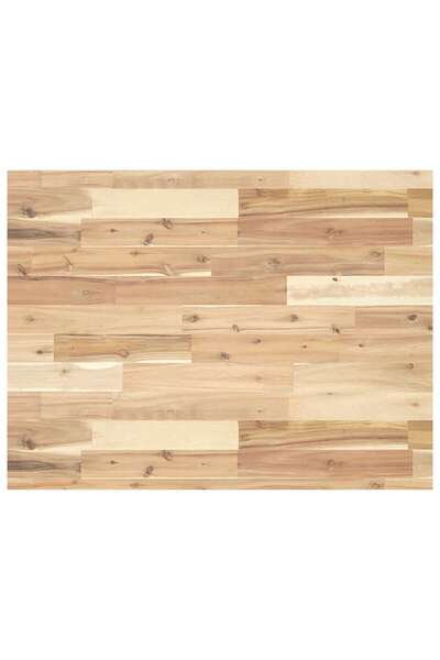 vidaxl Blat de baie netratat, 100x60x4 cm, lemn masiv de acacia