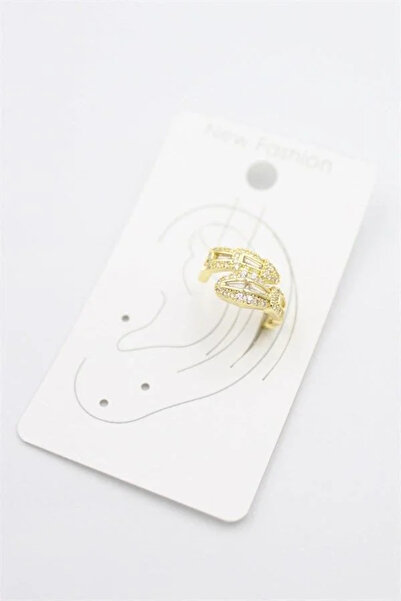 Marsilyan Nvdn- Ieg - Stone-Encrusted Cartilage Earrings - Gold Iegrs-Nvdn1