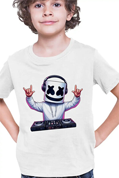 OEM Tricou Copii Baieti Marshmello DJ Party