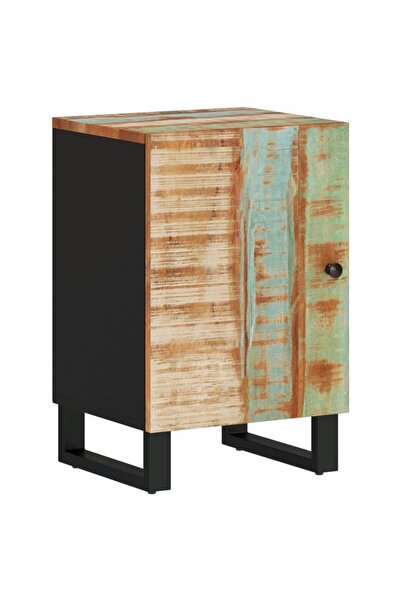 vidaxl Bathroom cabinet, 38x33x458 cm, solid recycled wood