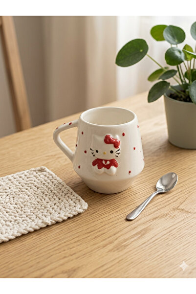 kareseramik Özel Tasarım 3D Kabartmalı Çay Kahve Kupası Pinterest Kupa