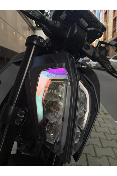 Ark Sticker KTM Duke Gen 2 Kasa 2017 Ve 2023 Gündüz Led Sticker Set Hologram