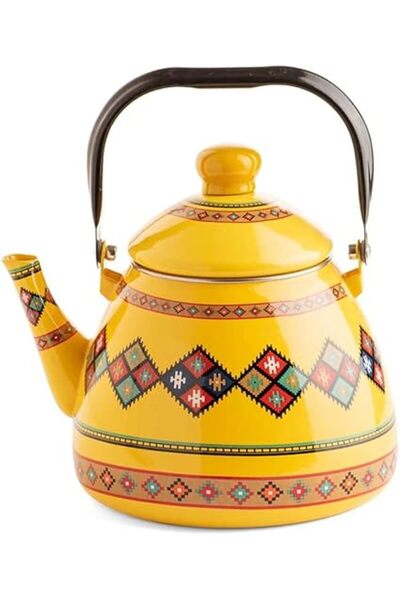 Generic إبريق شاي بمقبض سيراميك من ألم ريمايا / 22-3228