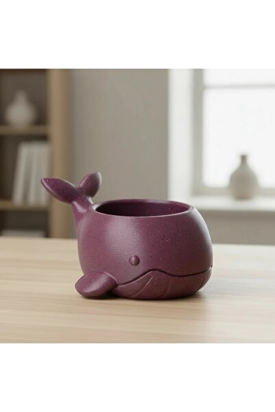 OEM Decorative Pot Mini Plant Stand Whale Design 3D Printed