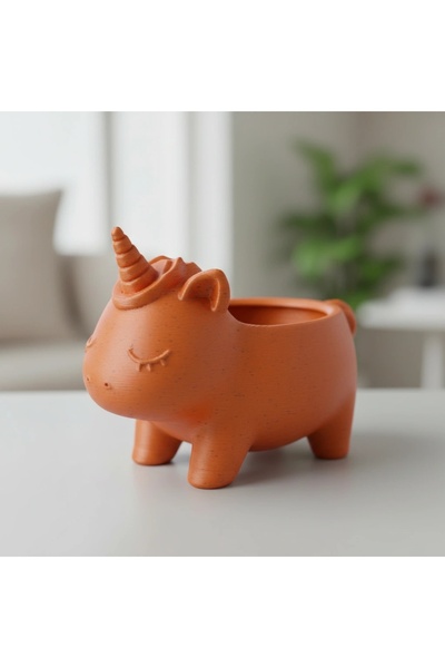 OEM Decorative Unicorn Pot for Small Plants