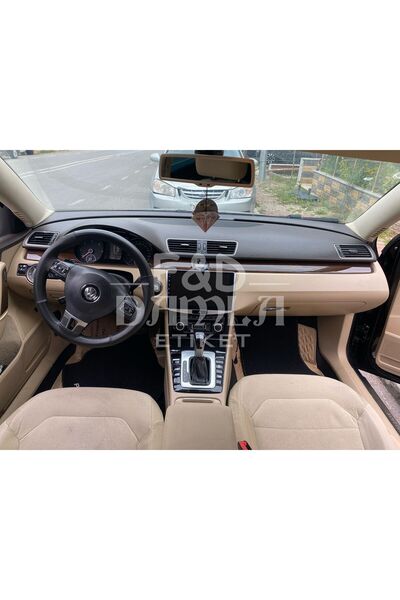 FD Damla Etiket Volkswagen Passat B7 Full Set Piano Black Koyu Meşe Maun Kaplama