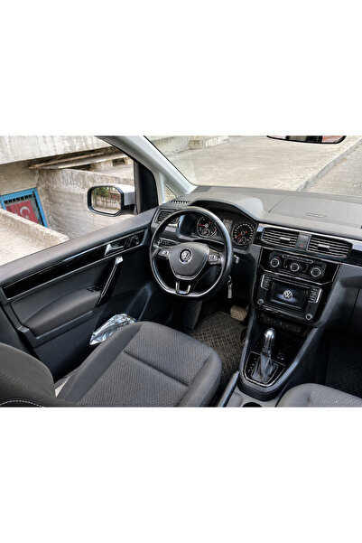 FD Damla Etiket Volkswagen Caddy Piano Black Parlak Siyah Maun Kaplama