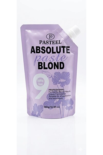 pasteel Absolute Paste Blond Hair Bleaching Cream 9 Lightening Levels Profess...