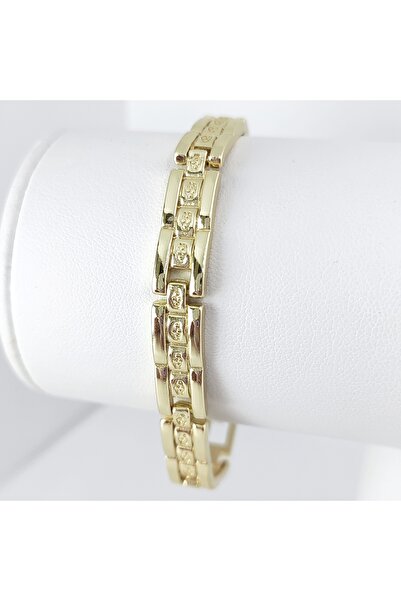 Milena BRATARA DAMA PLACATA CU AUR 14K -LUNGIME 19CM