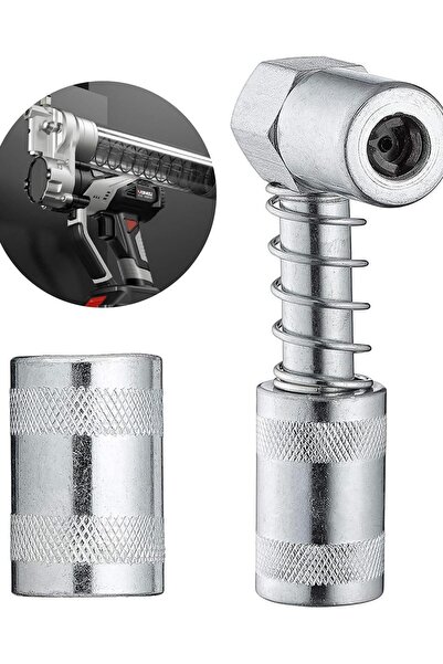 OEM Dispozitiv gresare cu cot la 90, cuplabil in niplu, adaptor la decalimitru