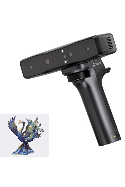 Creality 3D Baskı için Otter Lite 3D Tarayıcı, Kablosuz El Tipi Tarayıcı, 0,0...