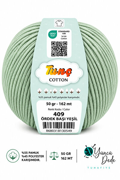 Tunç Cotton Amigurumi Punch Çanta ve Örgü İpi 50 Gr 162 metre %55 Pamuk %45 A...