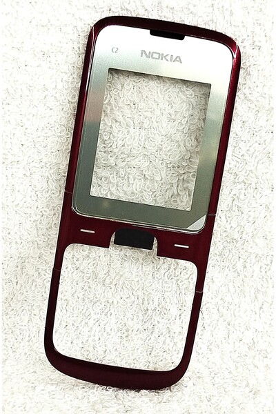 C2-00 Orijinal Ön Kapak Kasa Cam Cover Kırmızı