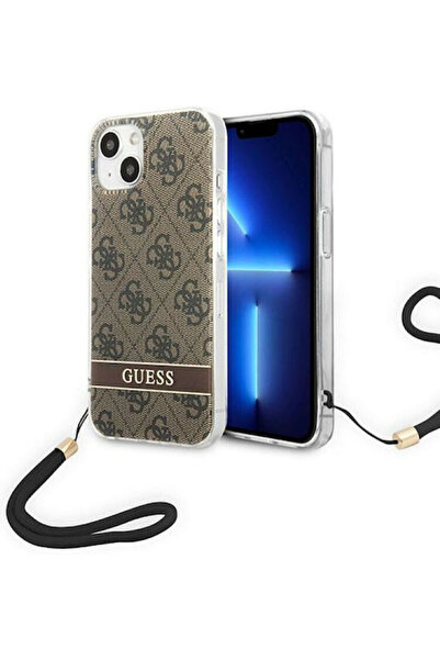 Guess Πίσω Κάλυμμα Πλαστικό Καφέ (iPhone 14 Plus) Κωδικός: GUOHCP14MH4STW