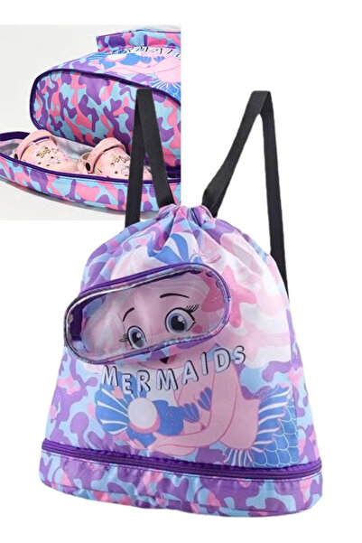 TAPIT Swimming Backpack for Kids Dry and Wet Separation Waterproof Storage Ba...