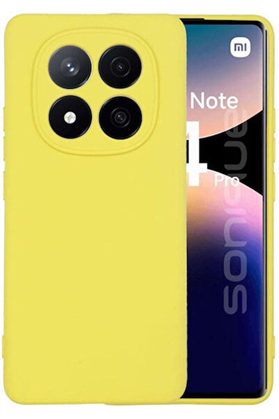 Other My Colors Sonique Θήκη Σιλικόνης για Xiaomi Redmi Note 14 Pro 4G Κίτρινο