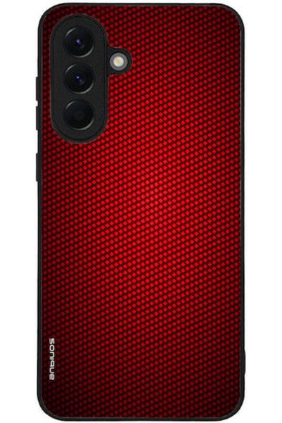 Other Θήκη Sonique Σειράς Carbon για Samsung Galaxy A56 5G Κόκκινη