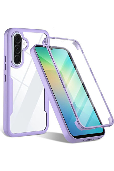 Techsuit ColorVerse 360 Πλήρης Κάλυψη Σιλικόνης Μωβ (Samsung Galaxy A26 5G - ...