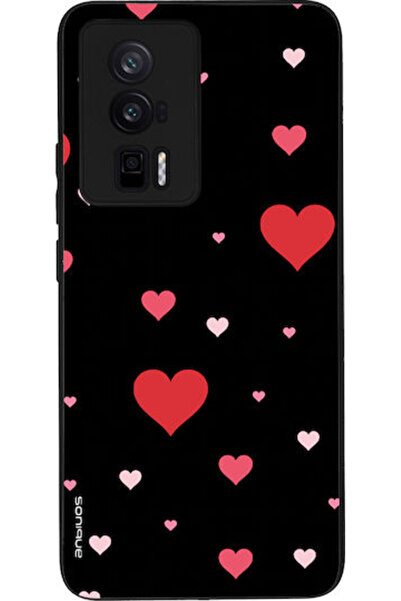 Other Θήκη Sonique Heart Series για Xiaomi Poco F5 Pro 5G Μαύρη