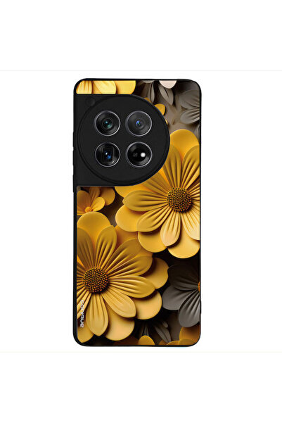 Other Θήκη Sonique Σειράς 3D Λουλουδιών για OnePlus 12 5G Κίτρινο