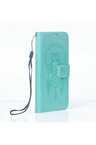 Forcell Mezzo Θήκη Πορτοφόλι Συνθετικό Δέρμα Πράσινο Dreamcatcher (Galaxy A22...