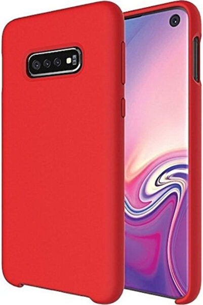 OEM Husă spate din silicon roșie (Galaxy A41) Cod: KAT04485