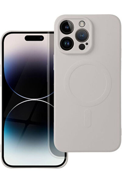 OEM Mag Cover Πίσω Κάλυμμα Σιλικόνης Γκρι (Galaxy S25 Ultra)