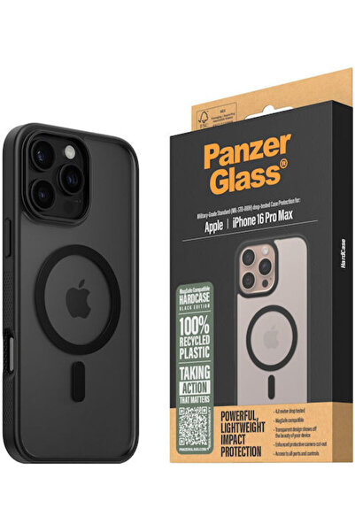 Panzer Glass PanzerGlass Σκληρό Πλαστικό Μαύρο Πίσω Κάλυμμα (iPhone 16 Pro Ma...