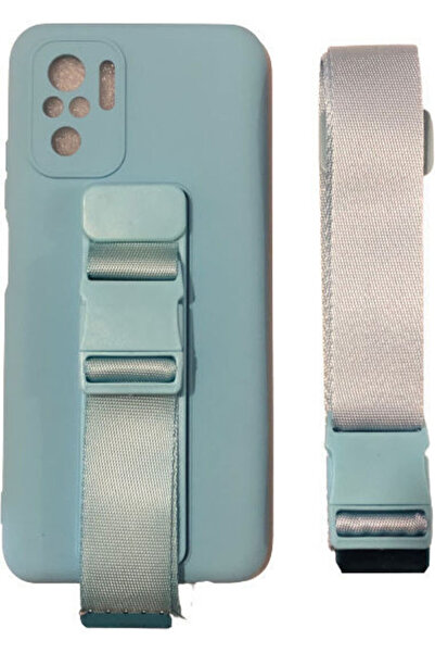 Hurtel Rope Air Bag Πίσω Κάλυμμα Σιλικόνης 1mm Μπλε (Redmi Note 10 / 10s / Po...