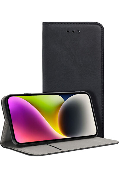 OEM Έξυπνη Μαγνητική Θήκη Βιβλίου Realme Note 60 Μαύρο