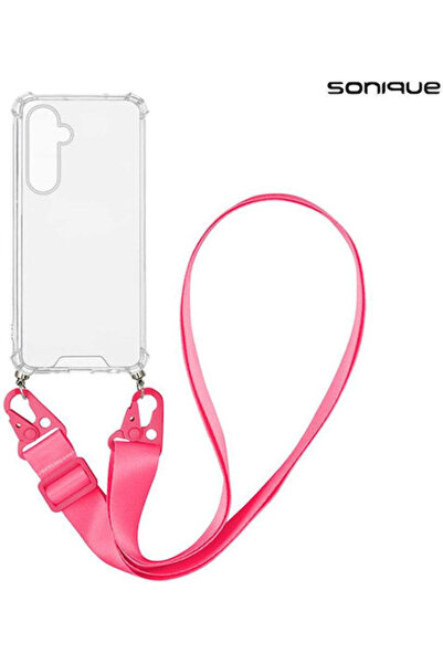 Other Θήκη Σιλικόνης με Λουράκι Sonique Armor Διαφανής Samsung Galaxy S24 Fe ...