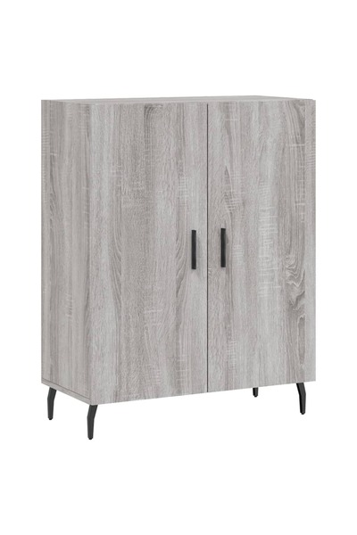 vidaxl Dulap, gri sonoma, 69,5x34x90 cm, lemn compozit