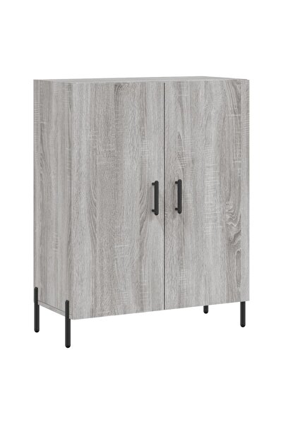 vidaxl Dulap, gri sonoma, 69,5x34x90 cm, lemn compozit