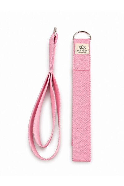 SUNYOGA Yoga Belt Pilates Stretching Strap with Metal Buckle for Stretching a...