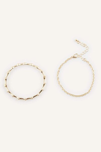 DeFacto Women's 2-Piece Bracelet H3584Axns