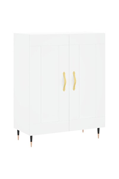 vidaxl Servantă, alb, 69,5x34x90 cm, lemn compozit