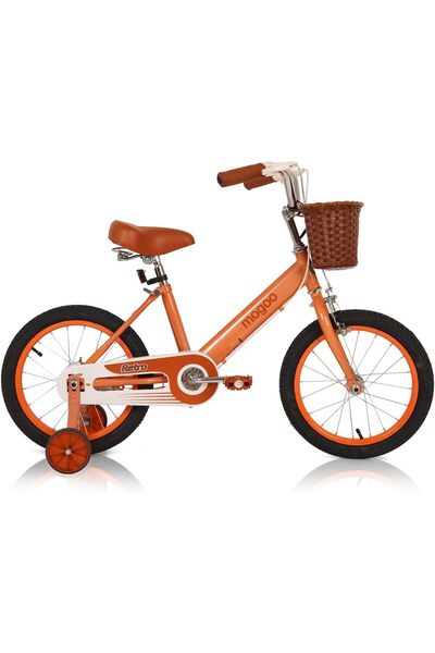 Mogoo Classic Style Children's Road Bike for 5-8 Years, 16-inch with Training...