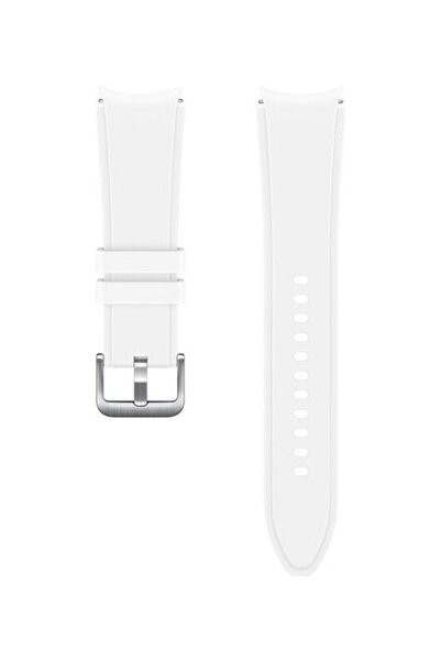 OEM Λουράκι Samsung Watch 4 5 6 7 20mm Σιλικόνης Λευκό